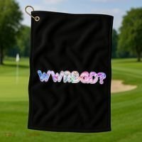 WWRBGD? What Would Ruth Bader Ginsburg Do Tribute Golf Towel thumb 1
