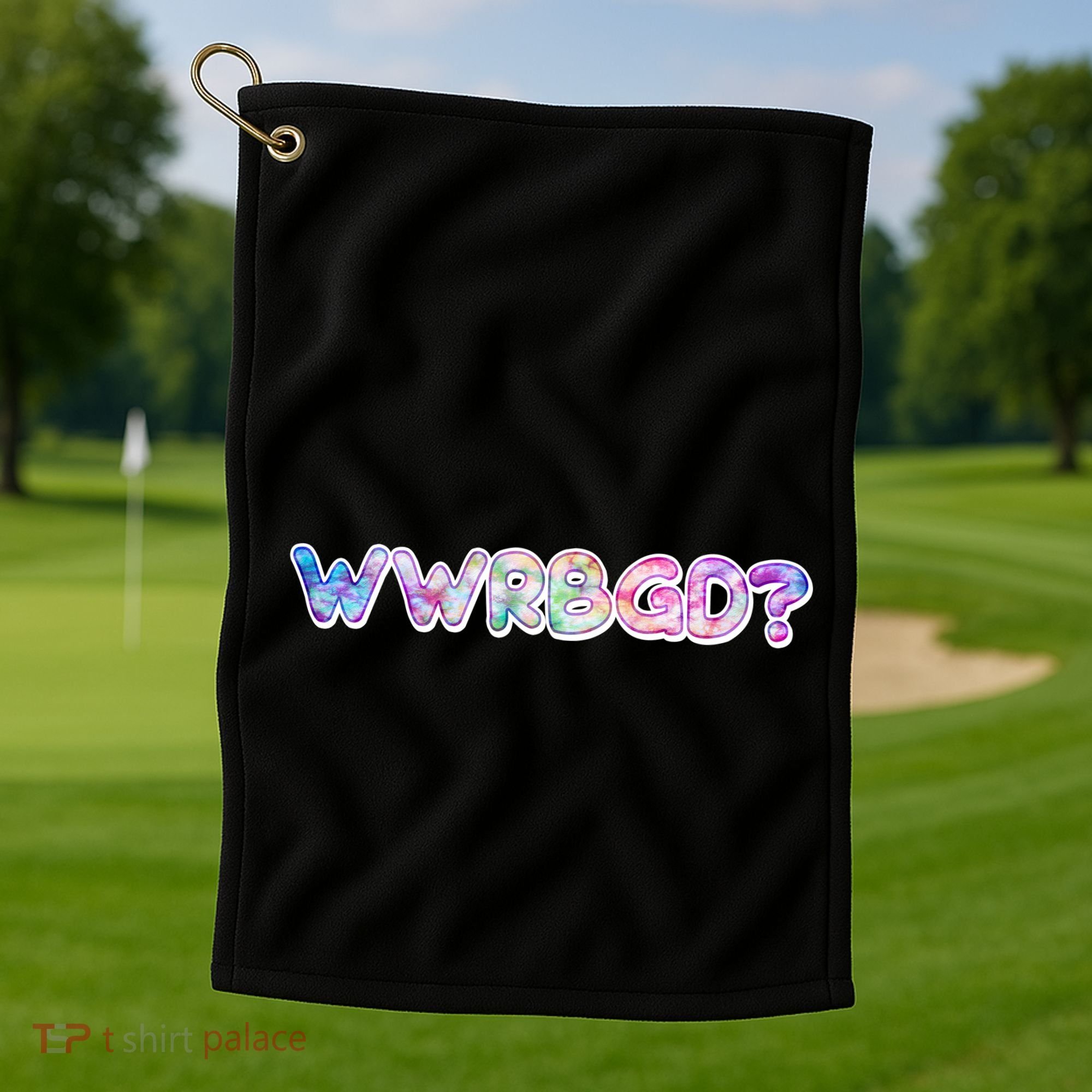 WWRBGD? What Would Ruth Bader Ginsburg Do Tribute Golf Towel