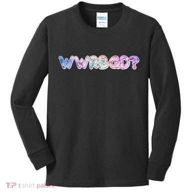 WWRBGD? What Would Ruth Bader Ginsburg Do Tribute Kids Long Sleeve Shirt