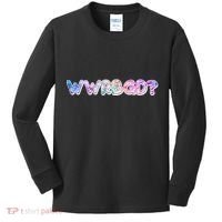WWRBGD? What Would Ruth Bader Ginsburg Do Tribute Kids Long Sleeve Shirt thumb 0