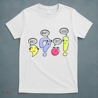 Wait What Stop It I Agree Funny Grammar Teacher Punctuation T-Shirt thumb 5