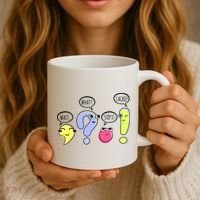 Wait What Stop It I Agree Funny Grammar Teacher Punctuation Coffee Mug thumb 3