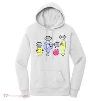 Wait What Stop It I Agree Funny Grammar Teacher Punctuation Women's Hoodie thumb 0