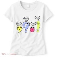 Wait What Stop It I Agree Funny Grammar Teacher Punctuation Women's T-Shirt thumb 0