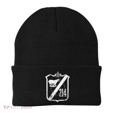 White Ww2 Squadron Patch Vma 214 Black Sheep Beanie