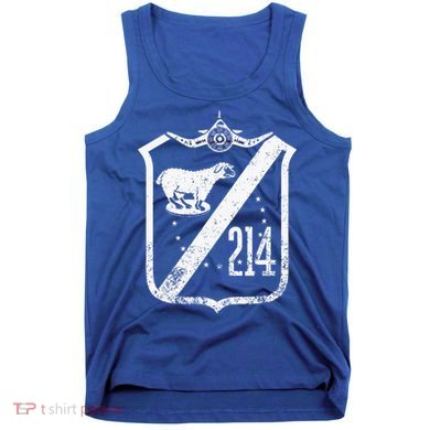 White Ww2 Squadron Patch Vma 214 Black Sheep Tank Top