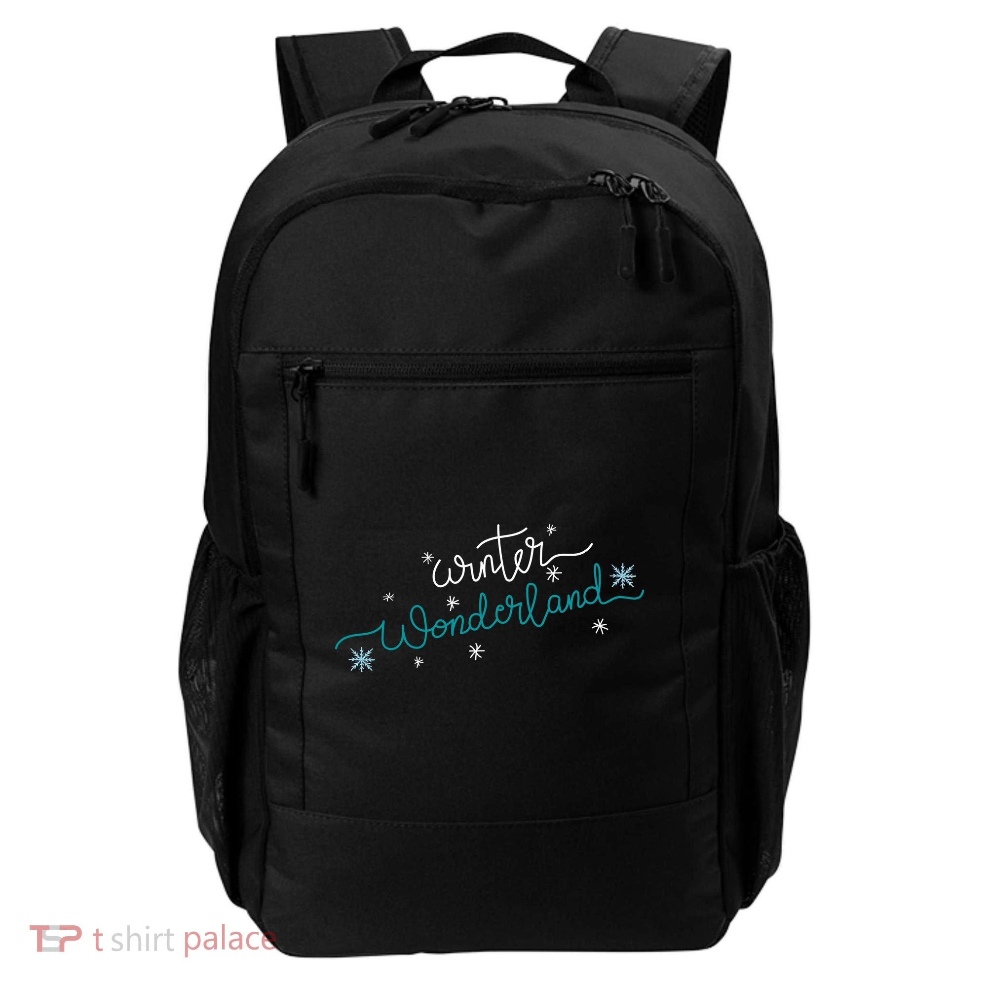 Winter Wonderland Snowflake Backpack