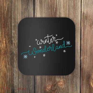 Winter Wonderland Snowflake Coaster