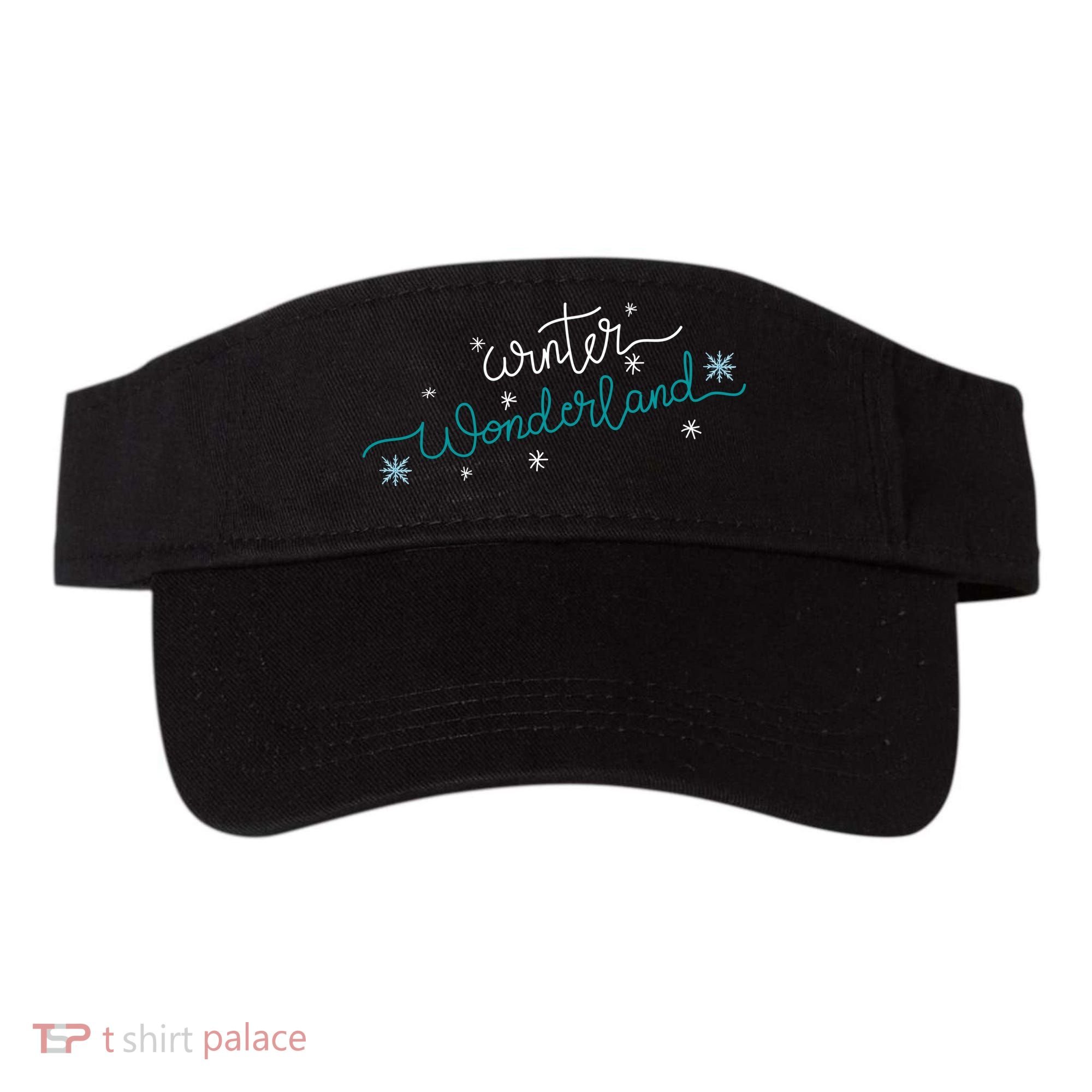Winter Wonderland Snowflake Visor