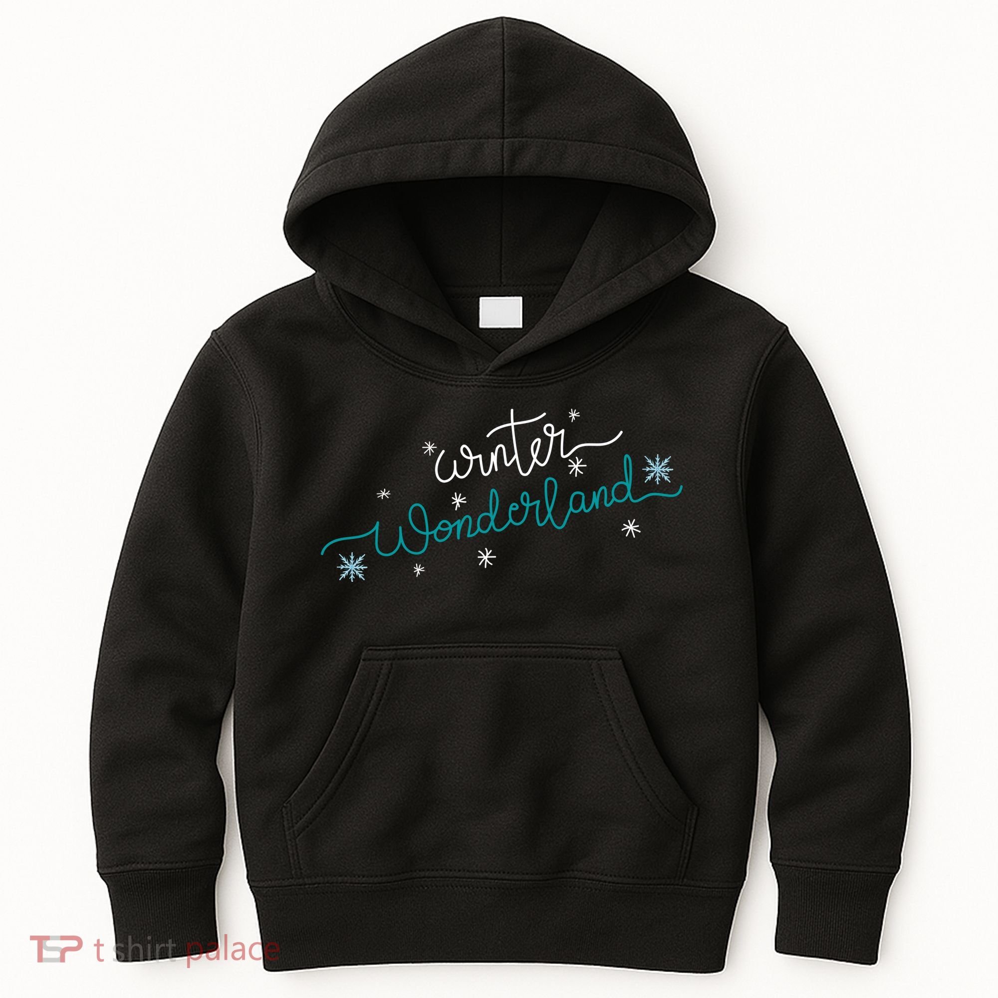 Winter Wonderland Snowflake Kids Hoodie