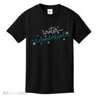 Winter Wonderland Snowflake Kids T-Shirt thumb 0