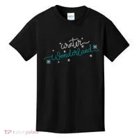 Winter Wonderland Snowflake Kids T-Shirt thumb 0