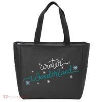 Winter Wonderland Snowflake Tote Bag thumb 0