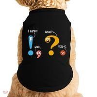 Wait What Stop It I Agree Funny English Grammar Teacher Doggie Tank thumb 0