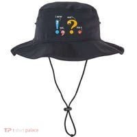 Wait What Stop It I Agree Funny English Grammar Teacher Bucket Hat thumb 0