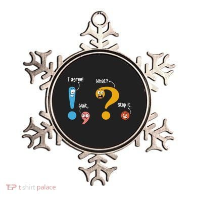 Wait What Stop It I Agree Funny English Grammar Teacher Ornament