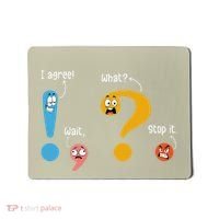 Wait What Stop It I Agree Funny English Grammar Teacher Mousepad thumb 0