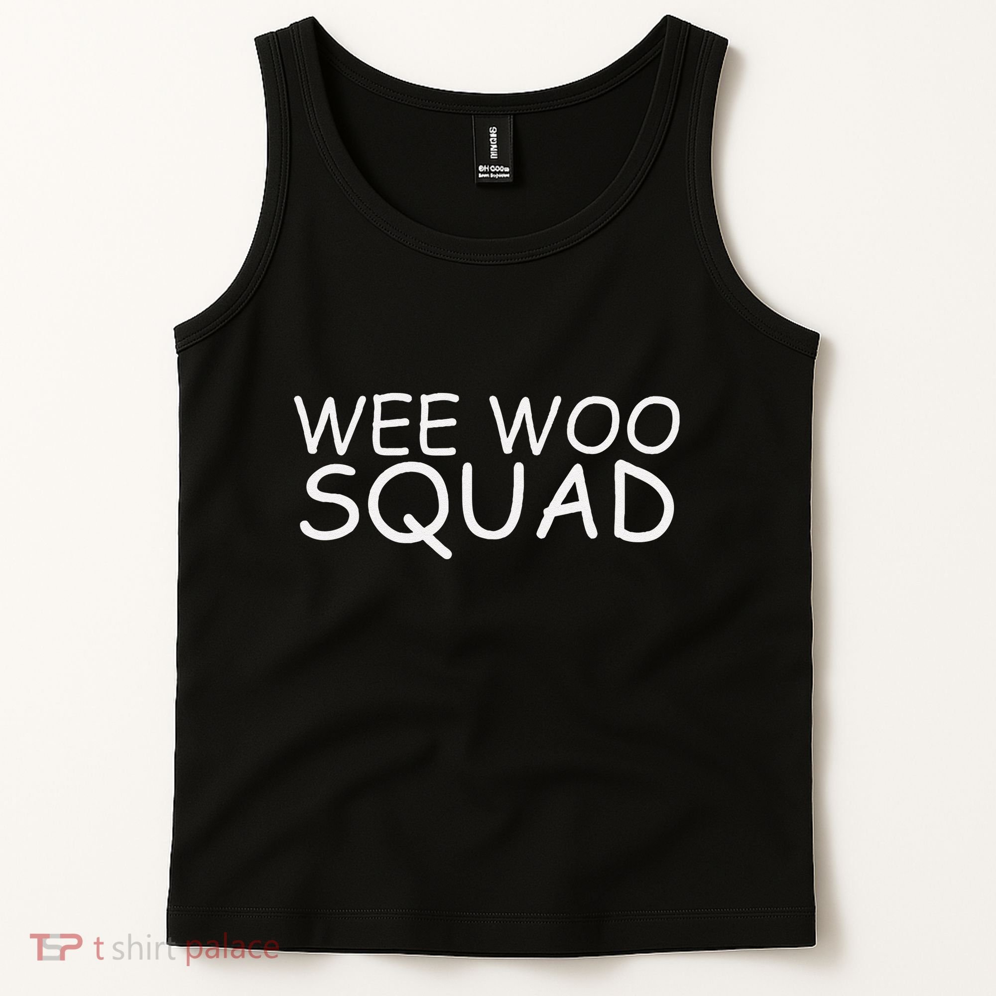 Wee Woo Squad Fire Truck Tank Top