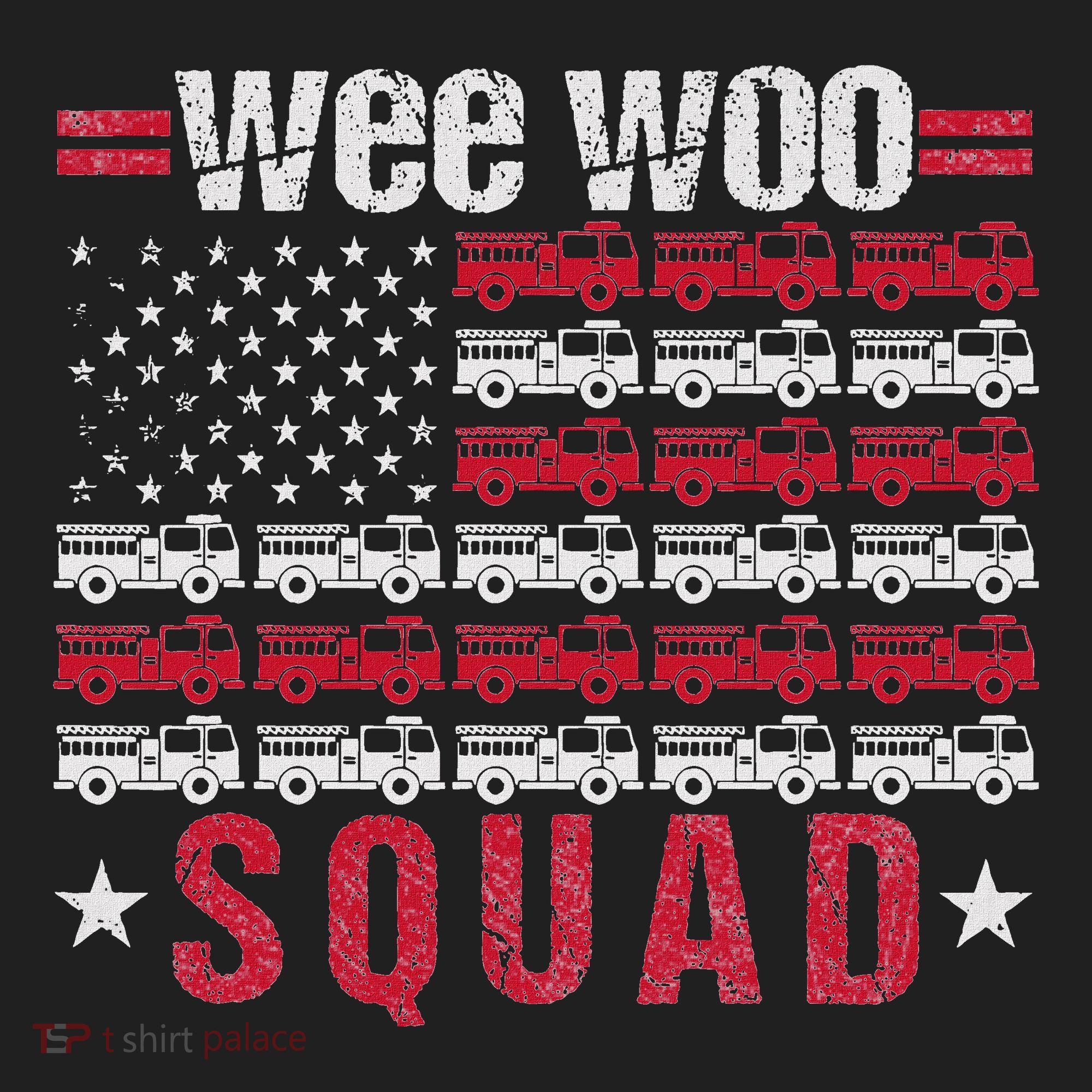 Wee Woo Squad Fire Truck Beanie