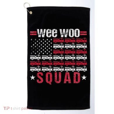 Wee Woo Squad Fire Truck Golf Towel
