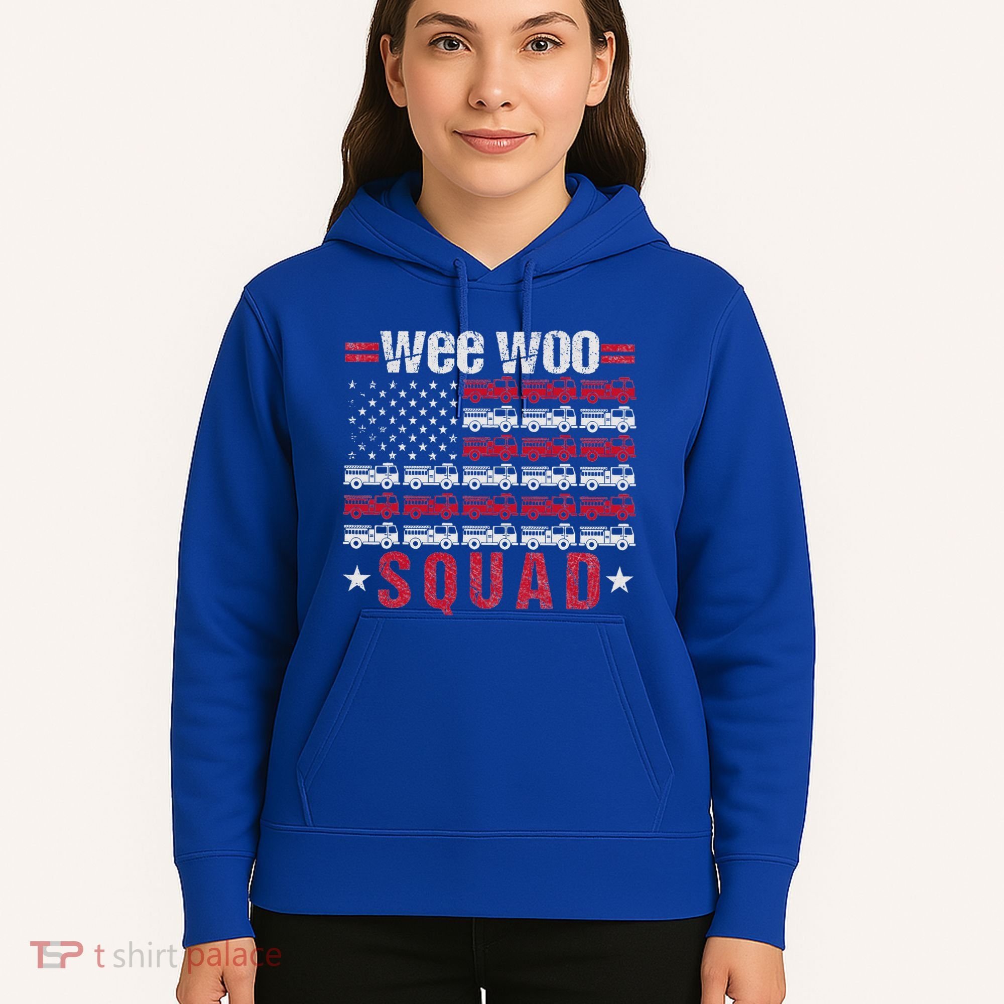 Wee Woo Squad Fire Truck Hoodie