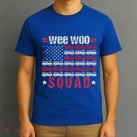 Wee Woo Squad Fire Truck T-Shirt thumb 3