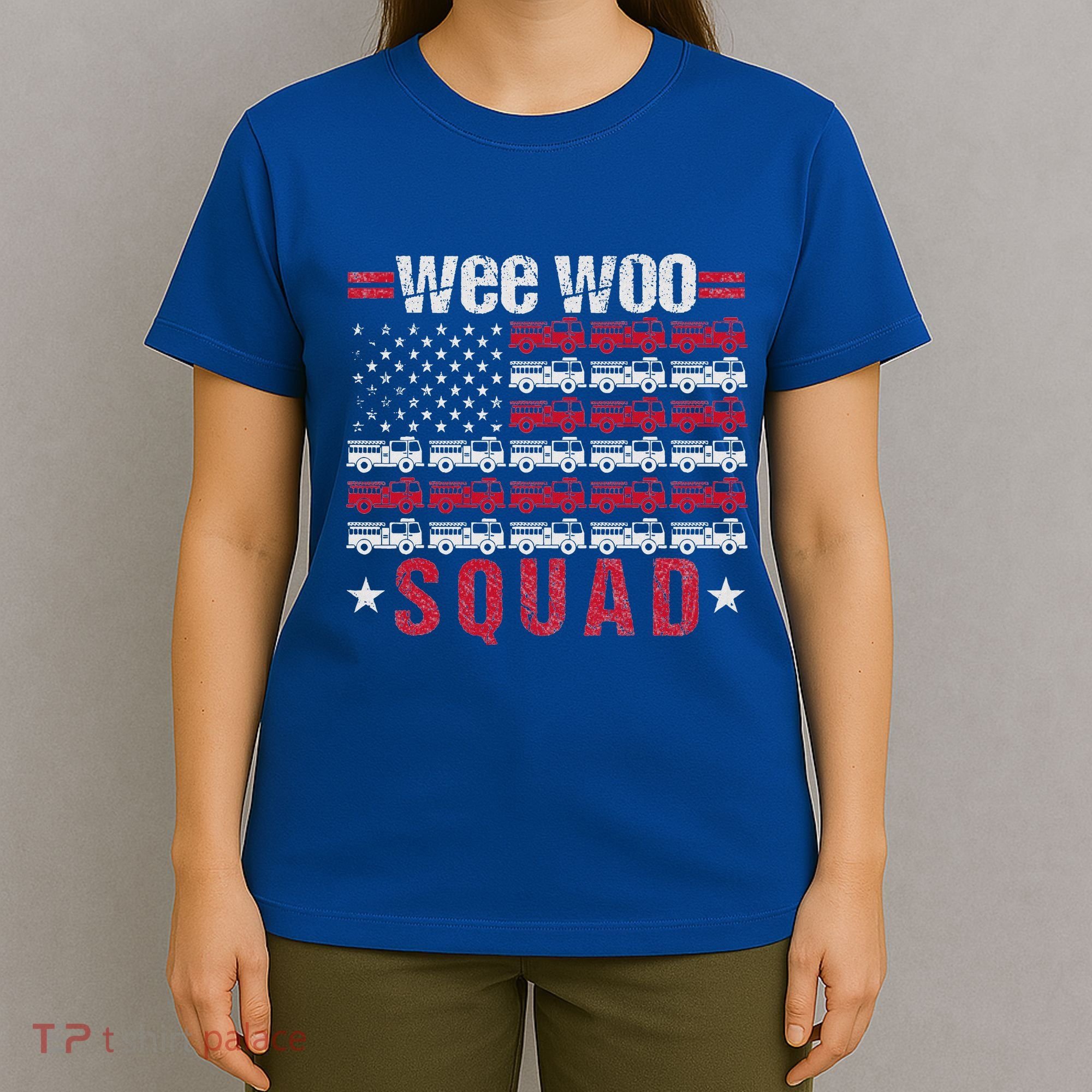 Wee Woo Squad Fire Truck T-Shirt