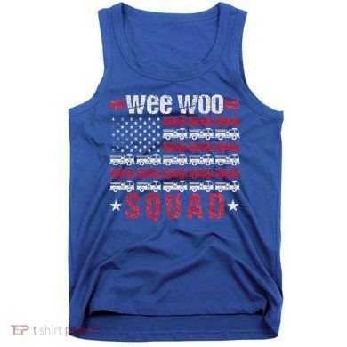 Wee Woo Squad Fire Truck Tank Top