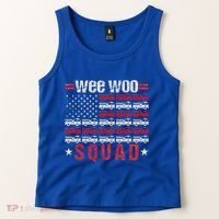 Wee Woo Squad Fire Truck Tank Top thumb 2
