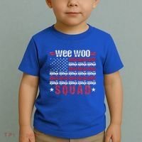 Wee Woo Squad Fire Truck Toddler T-Shirt thumb 2