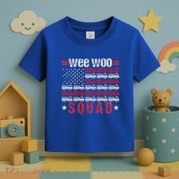 Wee Woo Squad Fire Truck Toddler T-Shirt thumb 3