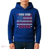 Wee Woo Squad Fire Truck Kids Hoodie thumb 4