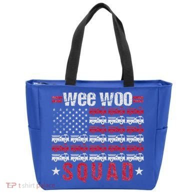 Wee Woo Squad Fire Truck Tote Bag