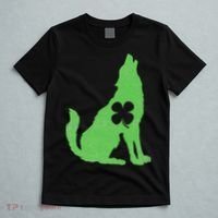 Wolf Wolves St. Patrick's Day Irish Shamrock Saint Paddy's T-Shirt thumb 5