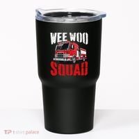 Wee Woo Squad Funny Firefighter Fire Truck Fireman Women Tumbler thumb 0
