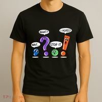 Wait What Stop It I Agree Funny Grammar Punctuation T-Shirt thumb 3
