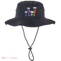 Wait What Stop It I Agree Funny Grammar Punctuation Bucket Hat thumb 0