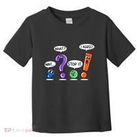Wait What Stop It I Agree Funny Grammar Punctuation Toddler T-Shirt thumb 0