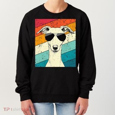 Whippet With Sunglasses Dog Lovers Women's Sweatshirt