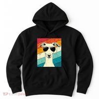 Whippet With Sunglasses Dog Lovers Hoodie thumb 0