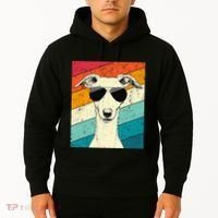 Whippet With Sunglasses Dog Lovers Hoodie thumb 2