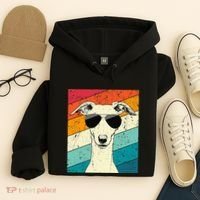 Whippet With Sunglasses Dog Lovers Hoodie thumb 4