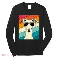 Whippet With Sunglasses Dog Lovers Long Sleeve Shirt thumb 0