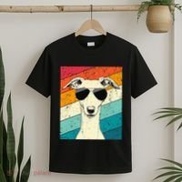 Whippet With Sunglasses Dog Lovers T-Shirt thumb 2
