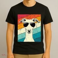 Whippet With Sunglasses Dog Lovers T-Shirt thumb 3
