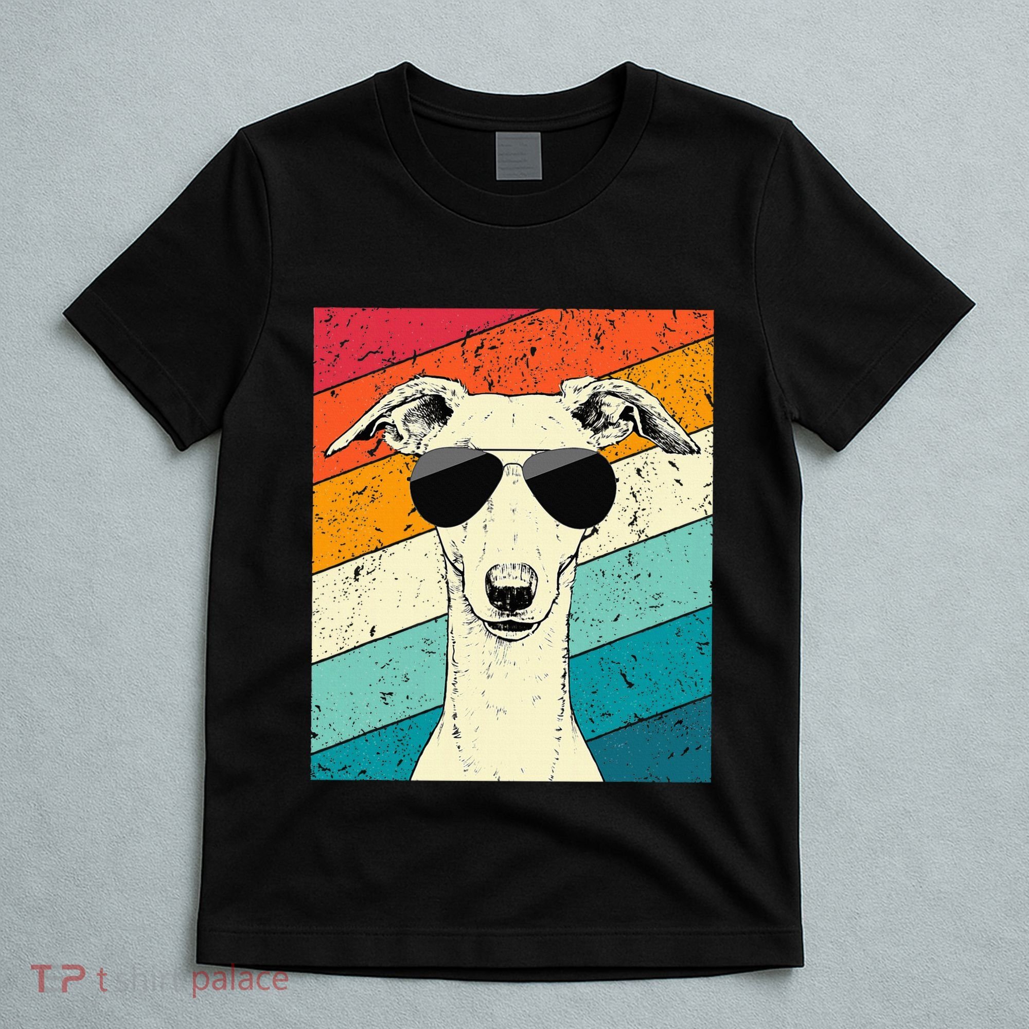 Whippet With Sunglasses Dog Lovers T-Shirt