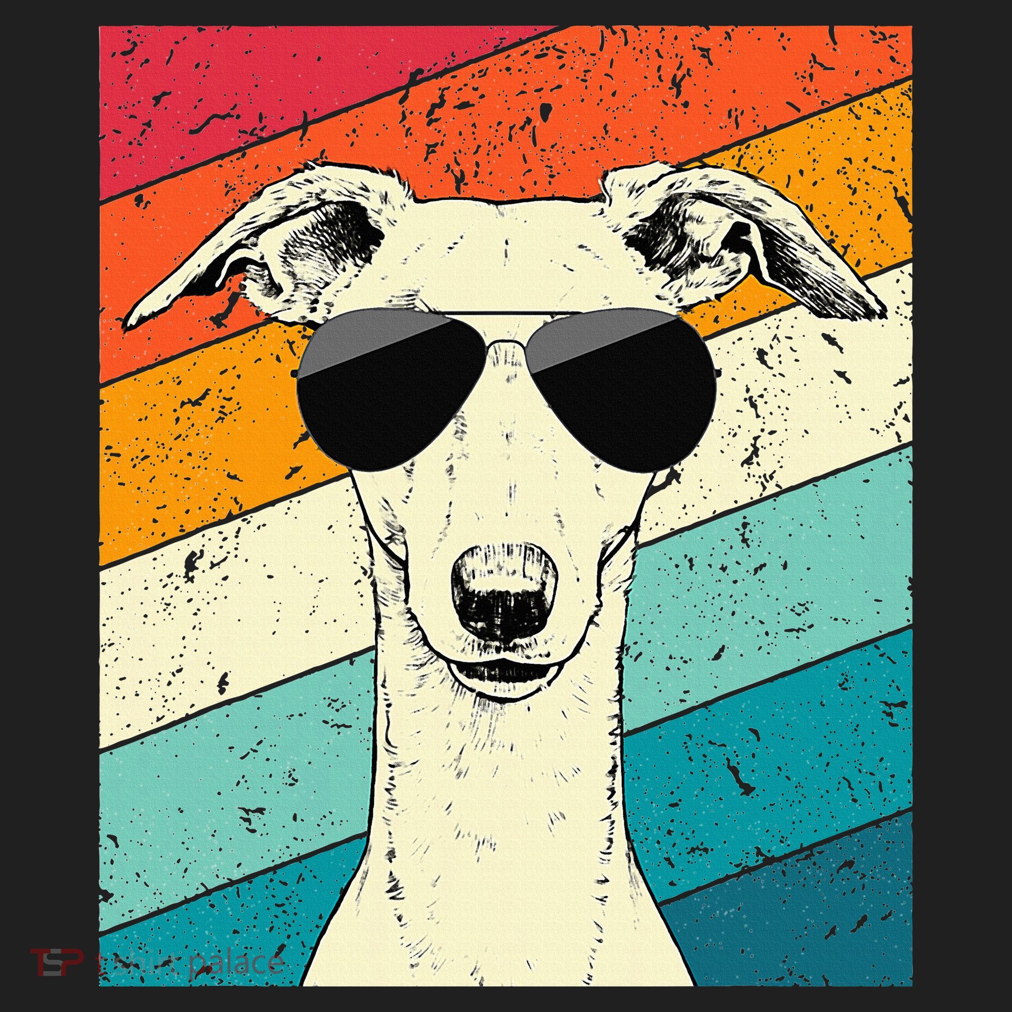 Whippet With Sunglasses Dog Lovers Beanie