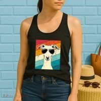 Whippet With Sunglasses Dog Lovers Women's Tank Top thumb 2
