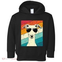 Whippet With Sunglasses Dog Lovers Toddler Hoodie thumb 0