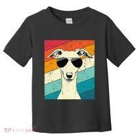 Whippet With Sunglasses Dog Lovers Toddler T-Shirt thumb 0